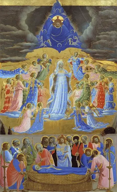 The Death and the Assumption of the Virgin Fra Angelico